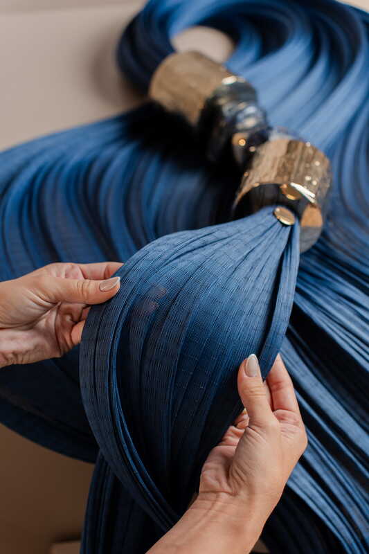Colar de mesa Azul Imperial